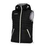 HYBRID SLEEVELESS JACKET - BLACK