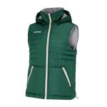 HYBRID SLEEVELESS JACKET - GREEN