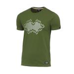 ESSENTIAL SS17  MAN LOGO  T-SHIRT GREEN