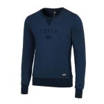 CONTEMPORARY FW17/18 MAN ROUND-NECK SWEATSHIRT NAVY