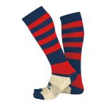 ZONE SOCKS NAVY/RED