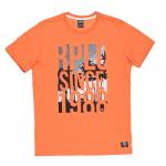 ESSENTIAL SS17 PALM T-SHIRT M MC AD ORANGE